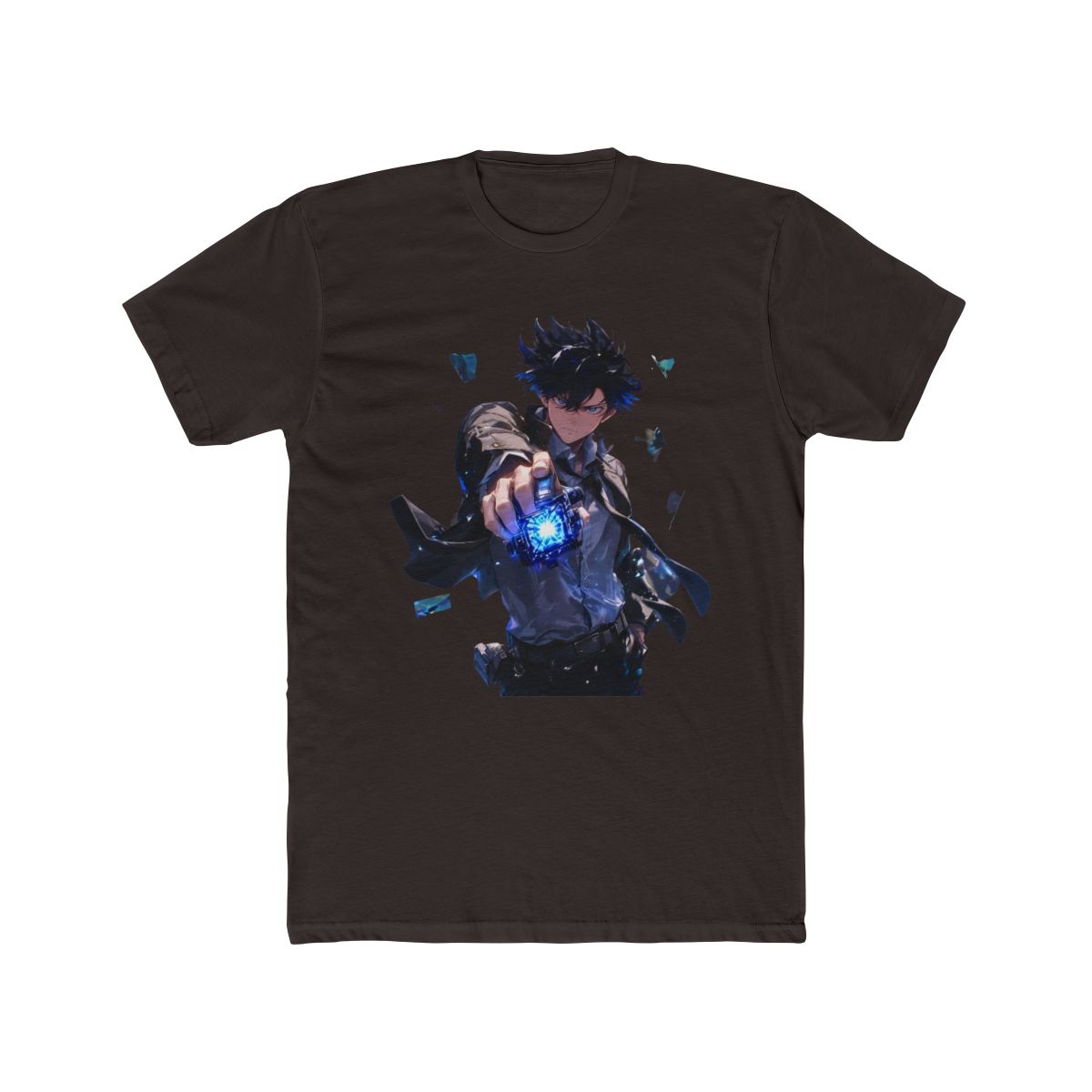 Nobuchika Ginoza Psycho Pass Cyberpunk Neon City Blue Glow | Psycho-Pass - alternate angle 2, merchandise