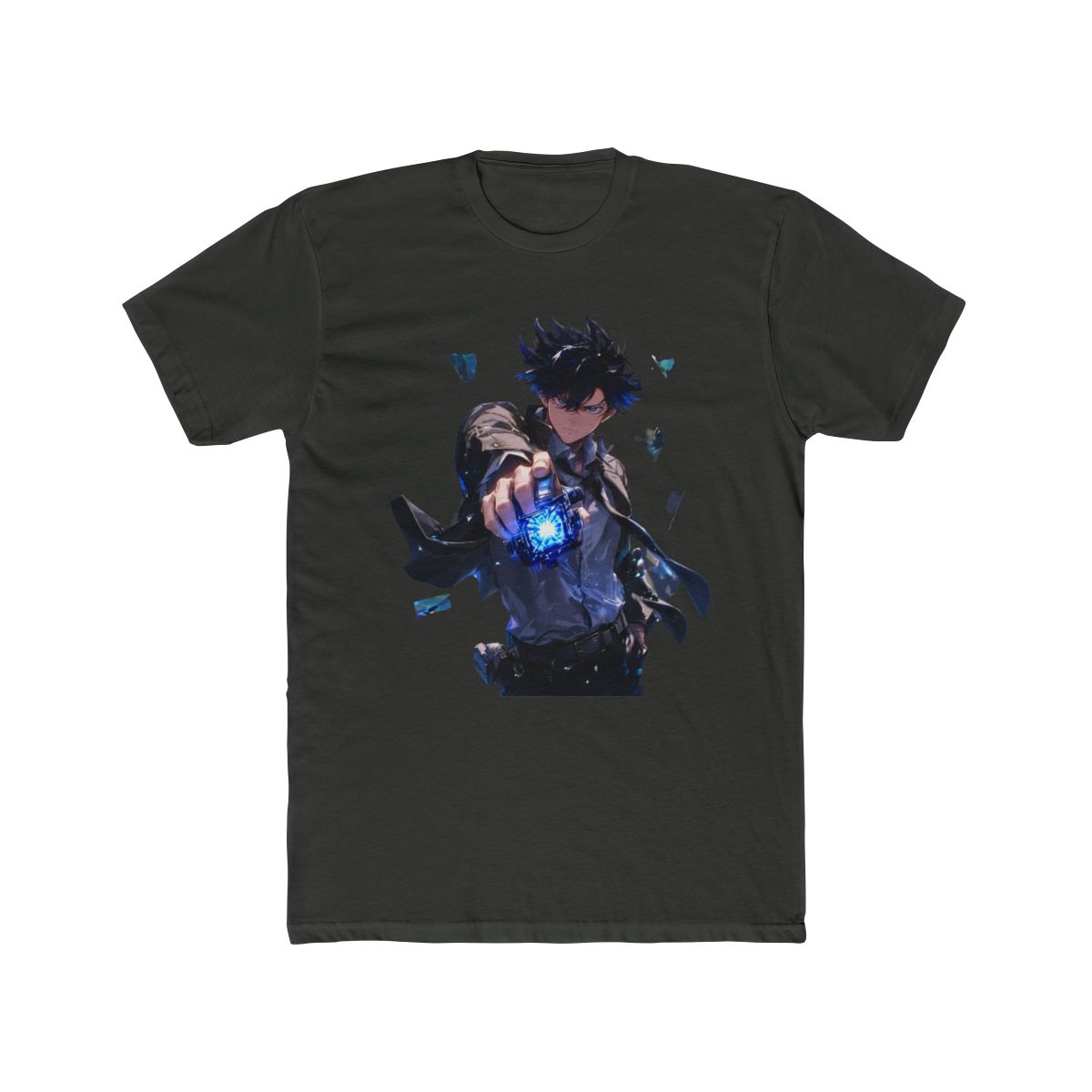 Nobuchika Ginoza Psycho Pass Cyberpunk Neon City Blue Glow | Psycho-Pass - alternate angle 5, merchandise
