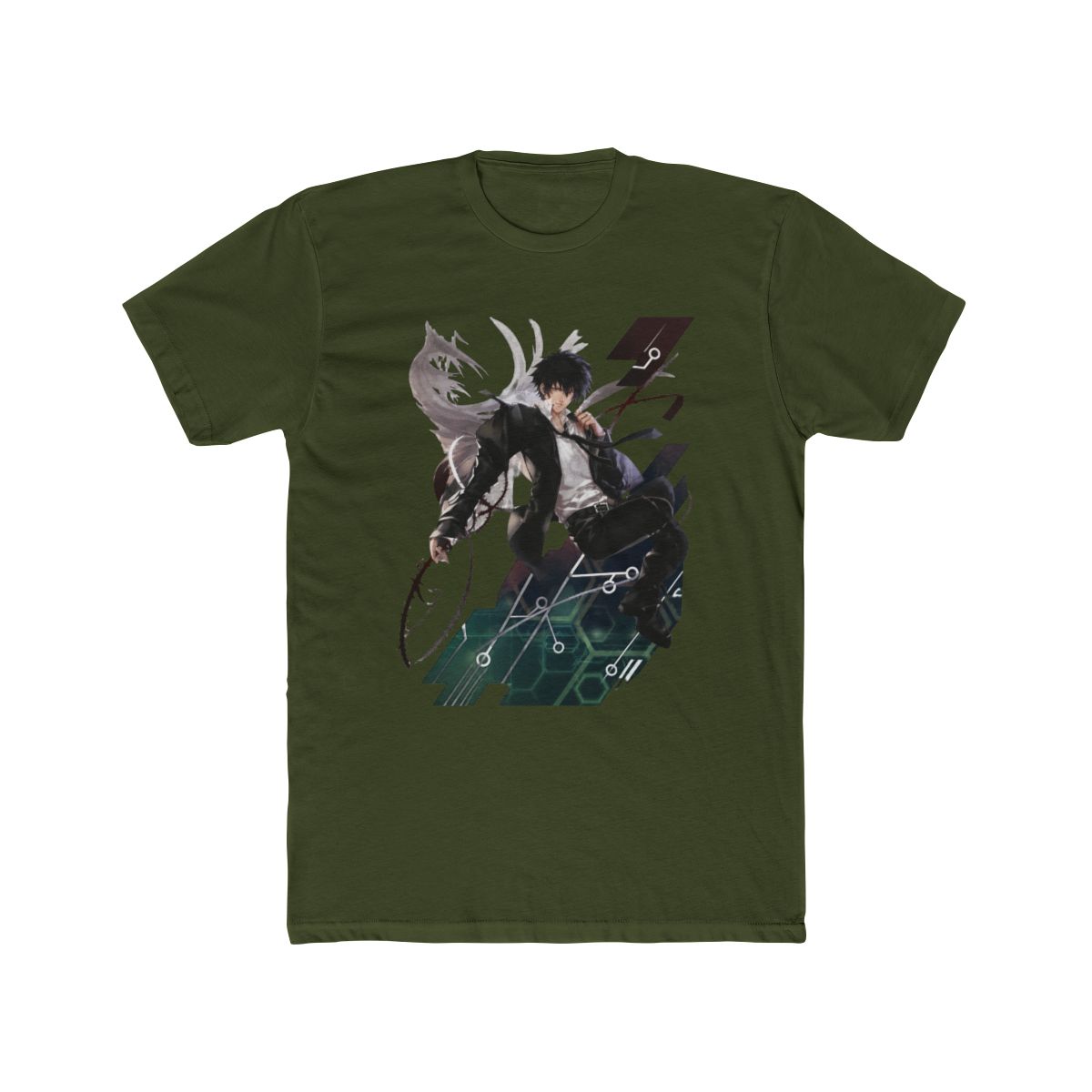 Shinya Kogami Psycho Pass Fine Art Anime | Psycho-Pass - alternate angle 4, merchandise