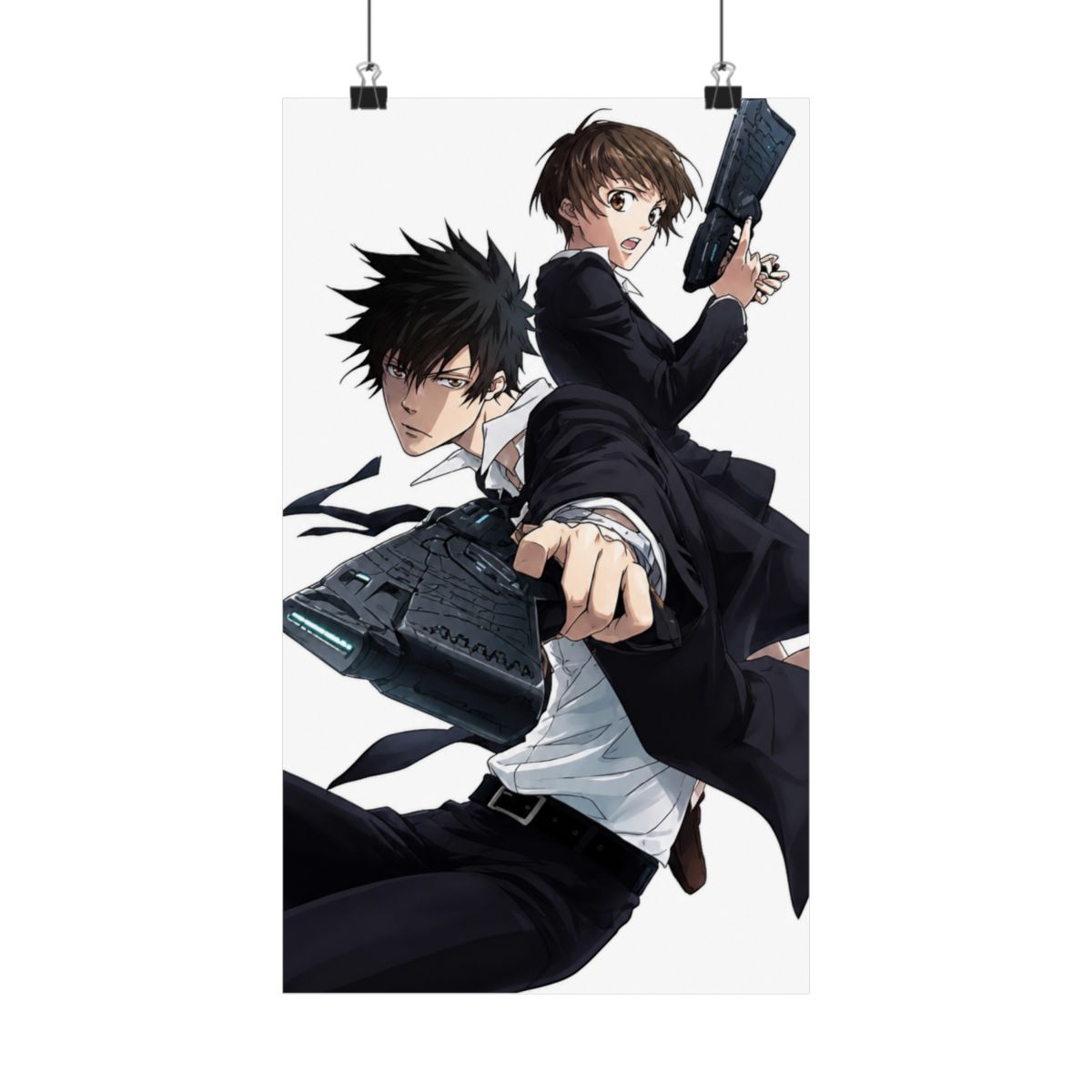 Psycho Pass Anime Fabric Wall Scroll Poster (16x23) Inches. [WP]-Psycho-1 | Psycho-Pass - Official Posters & Wall Art merchandise