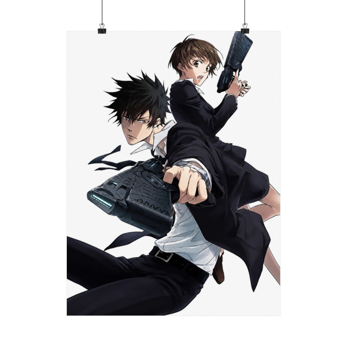 Psycho Pass Anime Fabric Wall Scroll Poster (16x23) Inches. [WP]-Psycho-1 | Psycho-Pass - alternate angle 3, merchandise