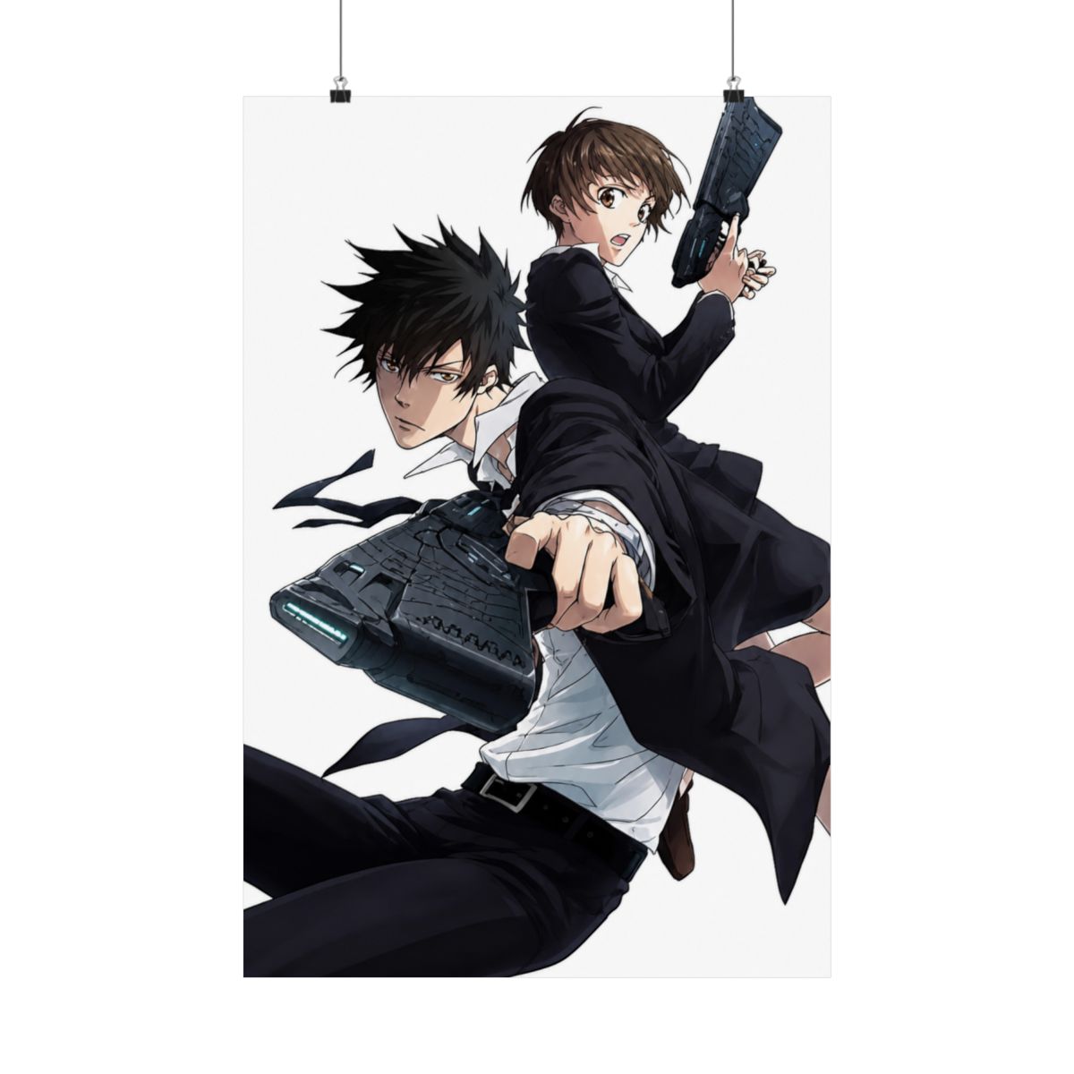 Psycho Pass Anime Fabric Wall Scroll Poster (16x23) Inches. [WP]-Psycho-1 | Psycho-Pass