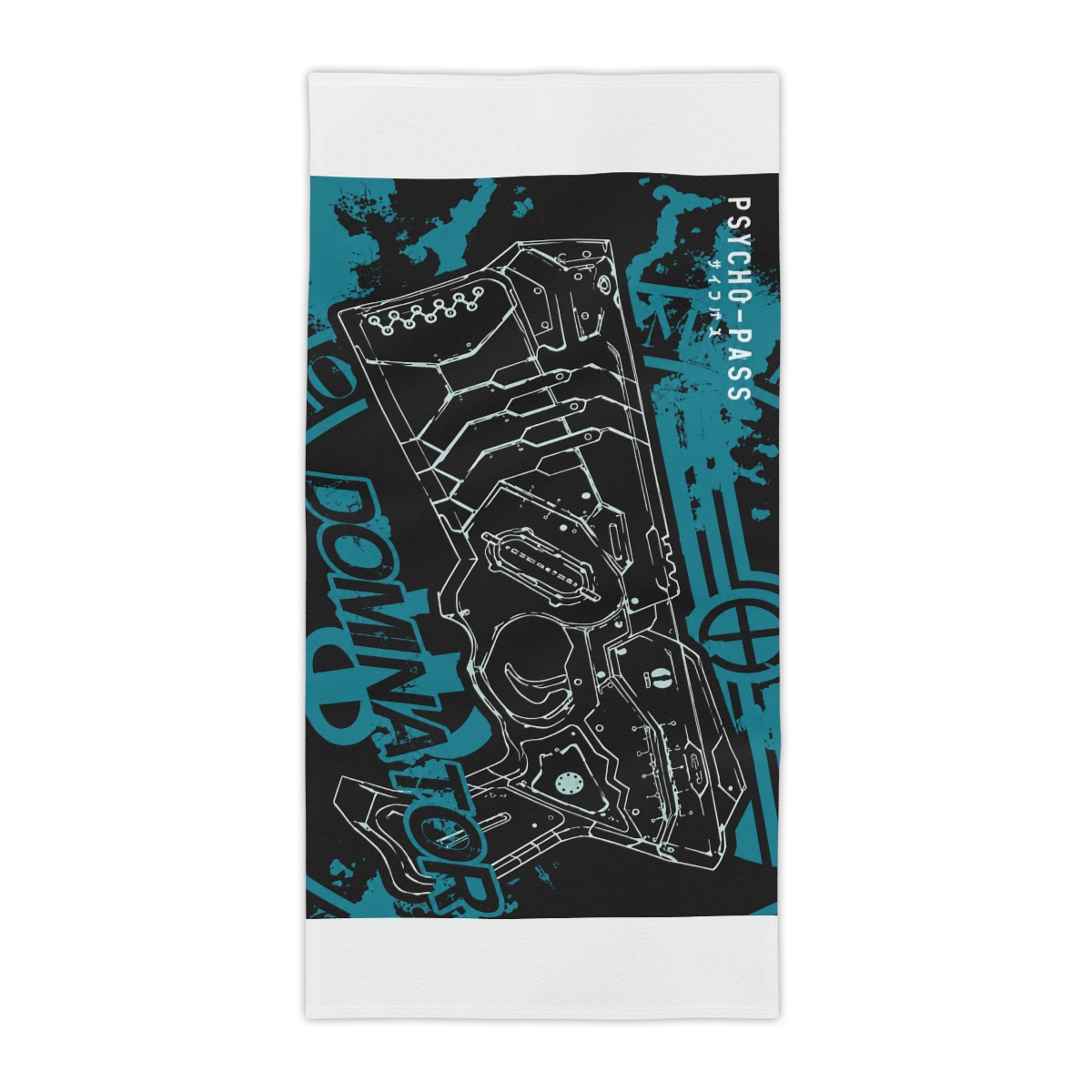 Great Eastern Entertainment Psycho Pass- Dominator Towel | Psycho-Pass - alternate angle 2, merchandise