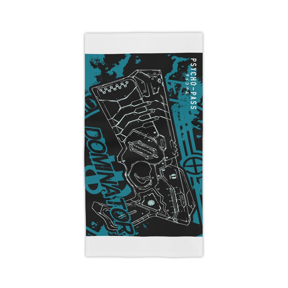 Great Eastern Entertainment Psycho Pass- Dominator Towel | Psycho-Pass - alternate angle 1, merchandise